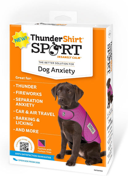 for Dogs, X Large, Fuchsia Sport - Dog Anxiety Vest